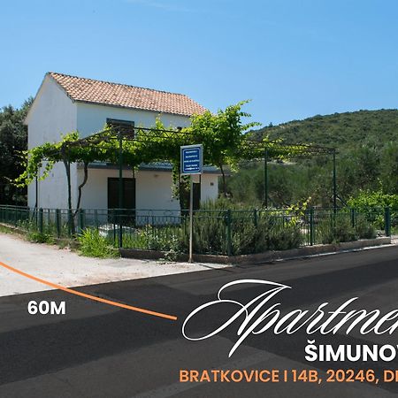 Apartment Simunovic Драче Екстер'єр фото