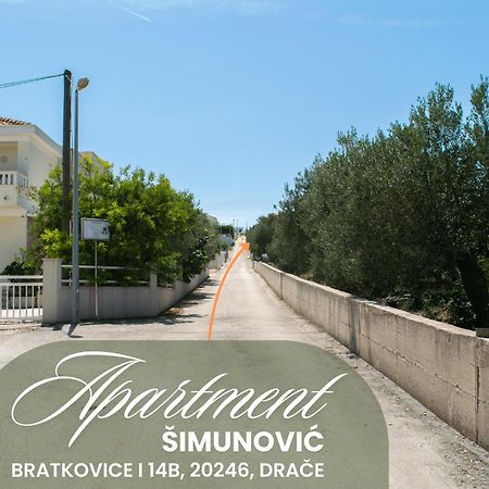 Apartment Simunovic Драче Екстер'єр фото