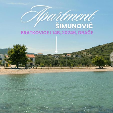 Apartment Simunovic Драче Екстер'єр фото